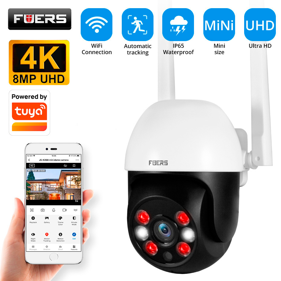 Smart Home Imou - Kamera IP Fuers 8MP 4K Zewnętrzna