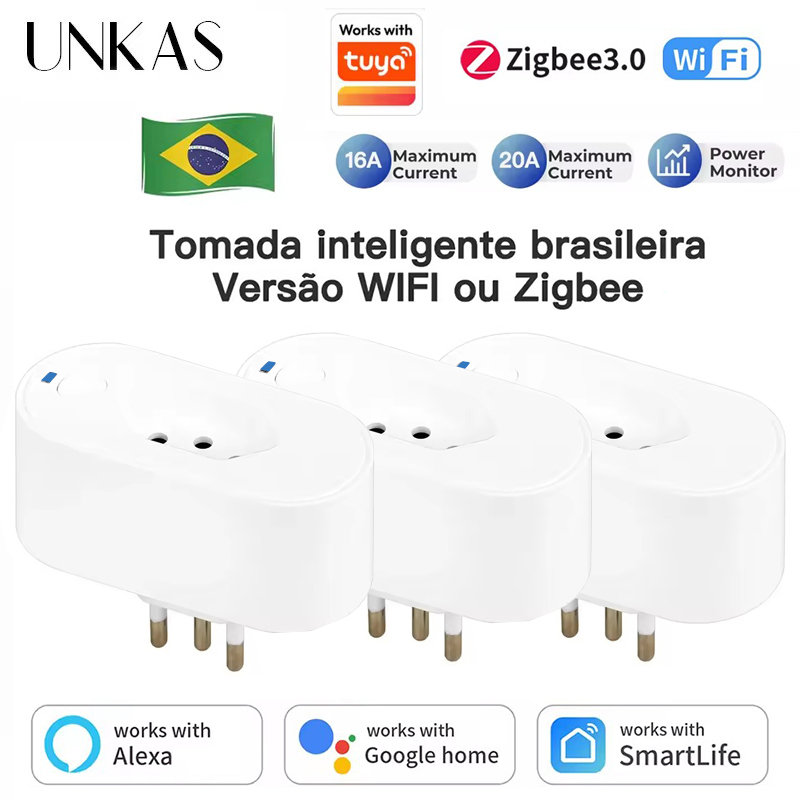 Smart Home Elements - UNKAS współpracuje z gniazdkami Tuya Brazylia