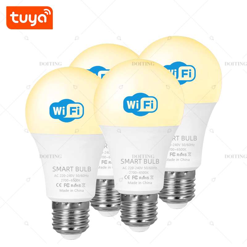 Smart Home Yellow - Smart Life Tuya WiFi E27 żarówka