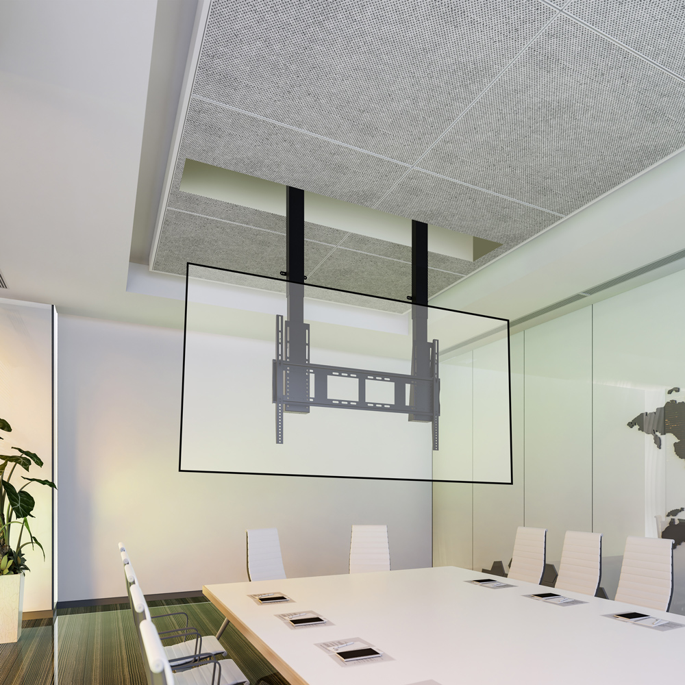 Smart Home Theater - Elektryczny, regulowany pod wysokość uchwyt sufitowy