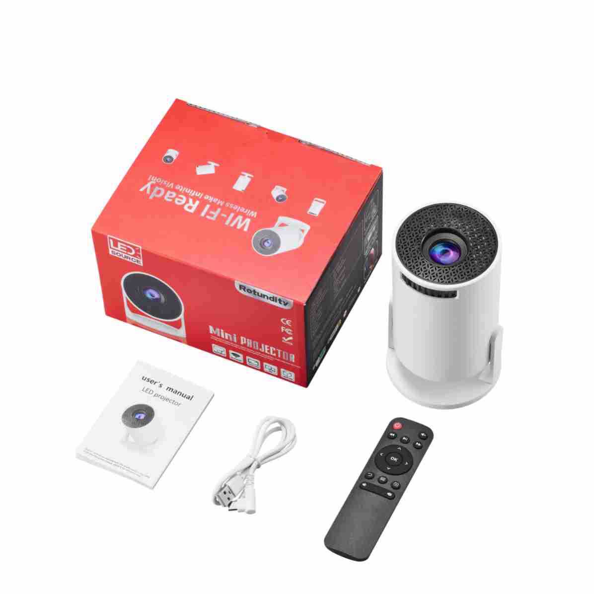 Smart Home Theater - NOWY Wifi HY300mini 2026 4K Smart