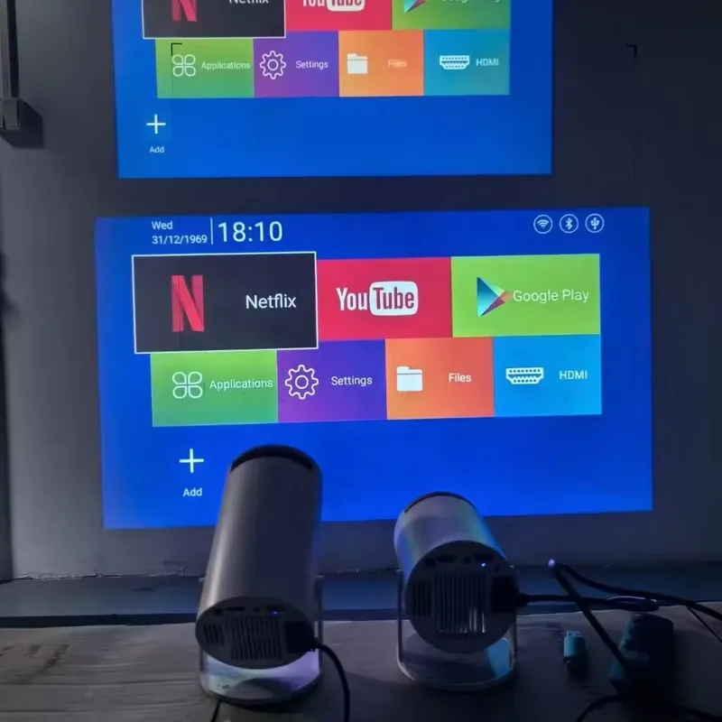 Smart Home Theater - Najnowszy inteligentny projektor HY300 Pro z