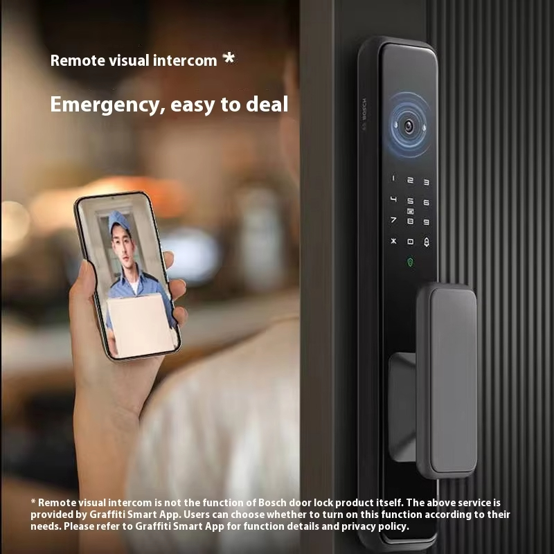 Smart Home Video - W pełni automatyczny inteligentny zamek EL600Vf