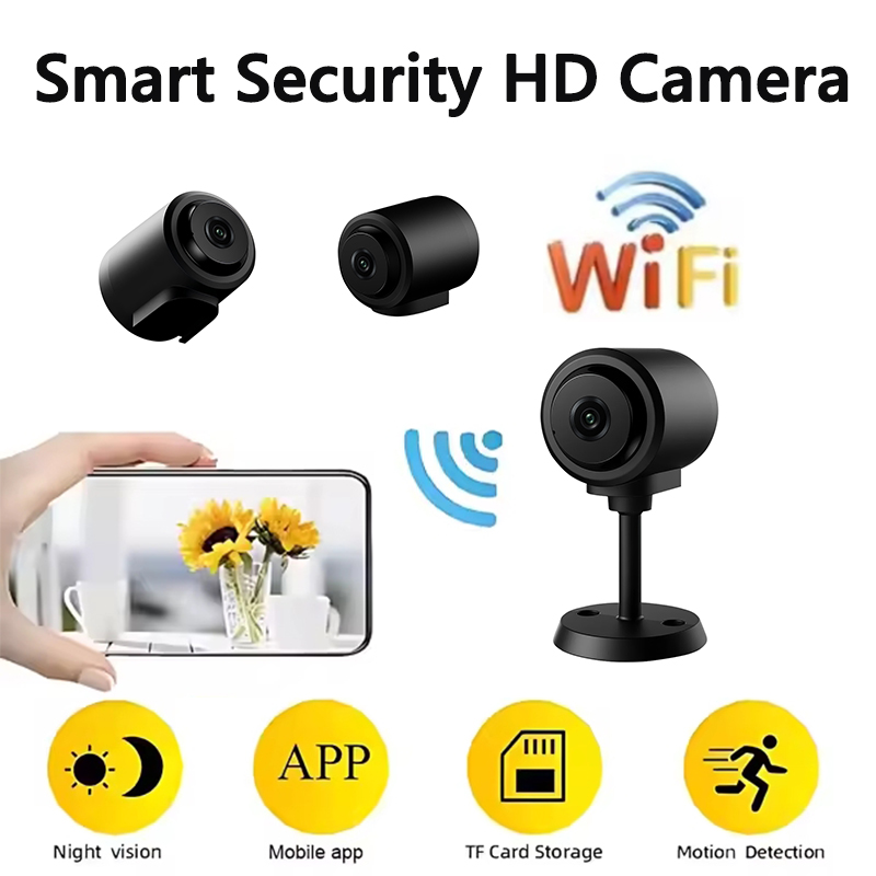 Smart Home Kamera - Mini Kamera WiFi IP Zewnętrzna Kamera
