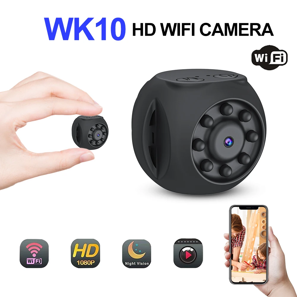Smart Home Kamera - Wifi Mini kamera WK10 Inteligentne kamery