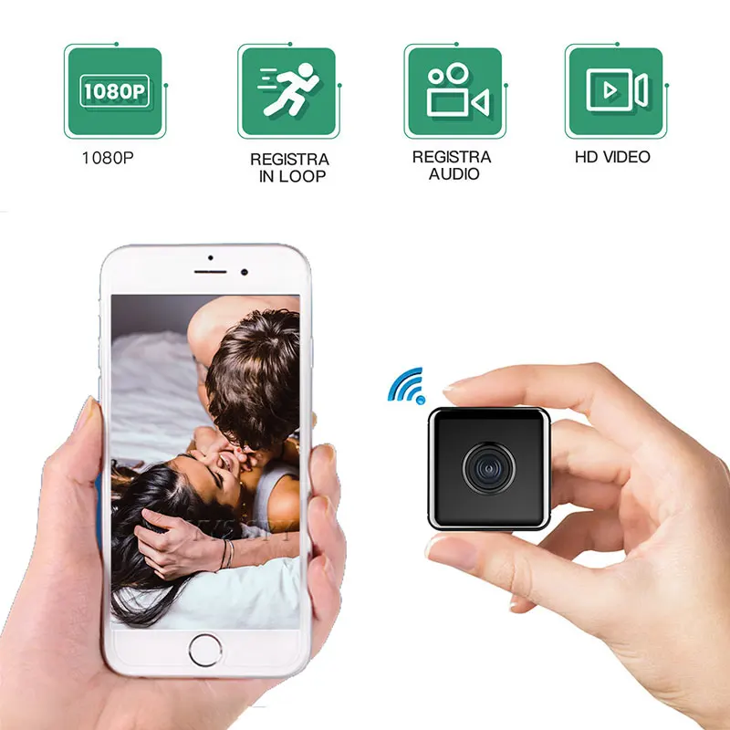 Smart Home Kamera - Wifi Mini kamera Inteligentny dom Fotפ