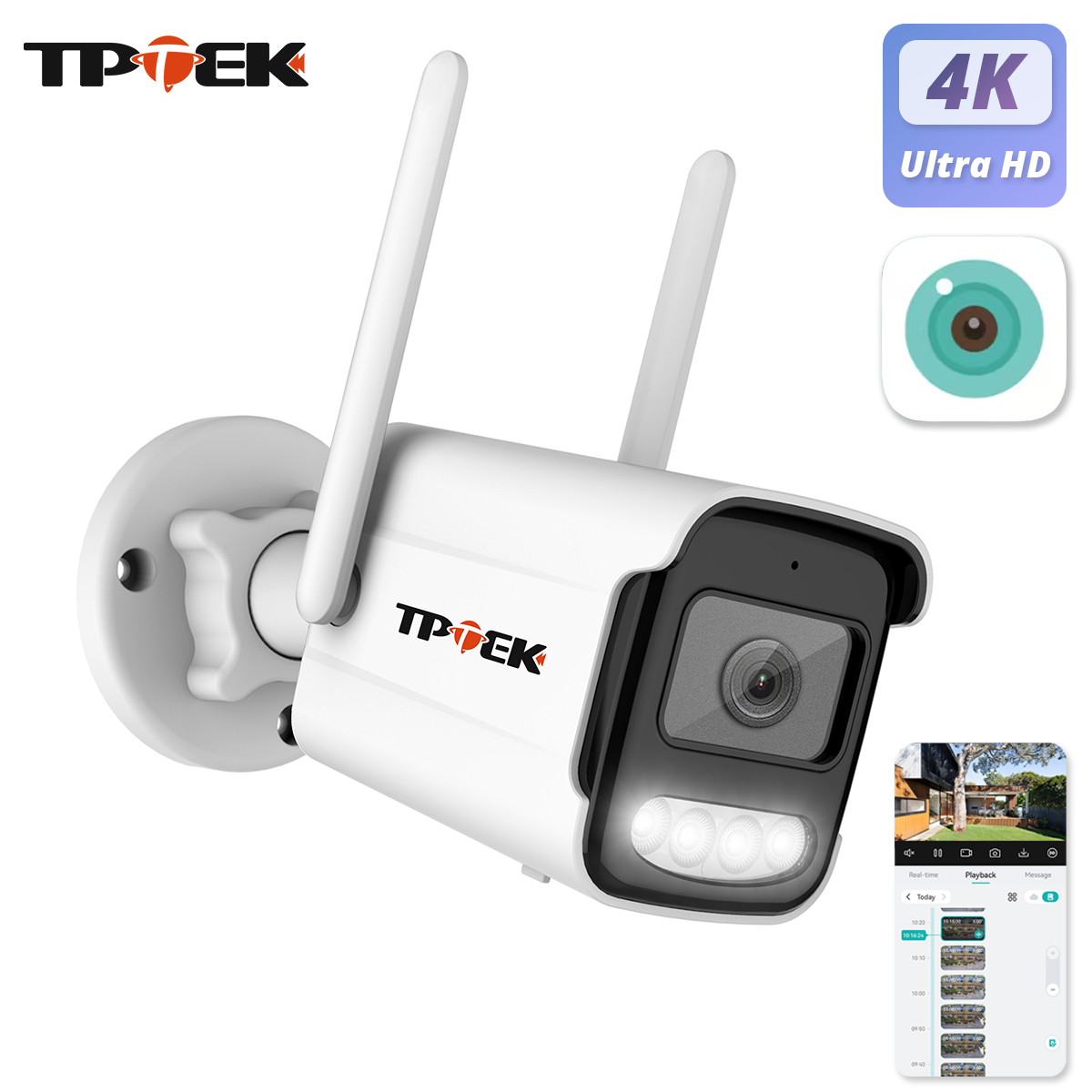 Smart Home Imou - Kamera IP 8MP 4K WiFi Bezprzewodowa
