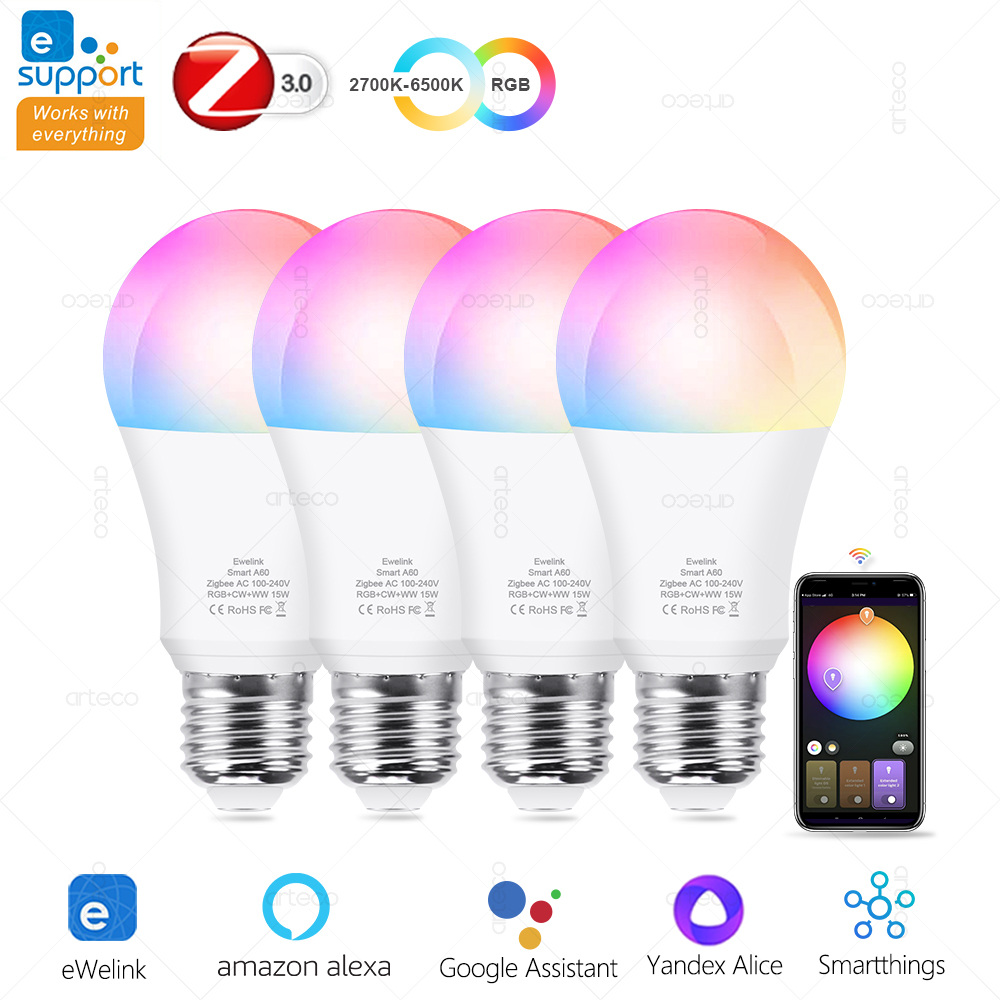 Smart Home Yellow - 15W 18W E27 Zigbee Smart Light