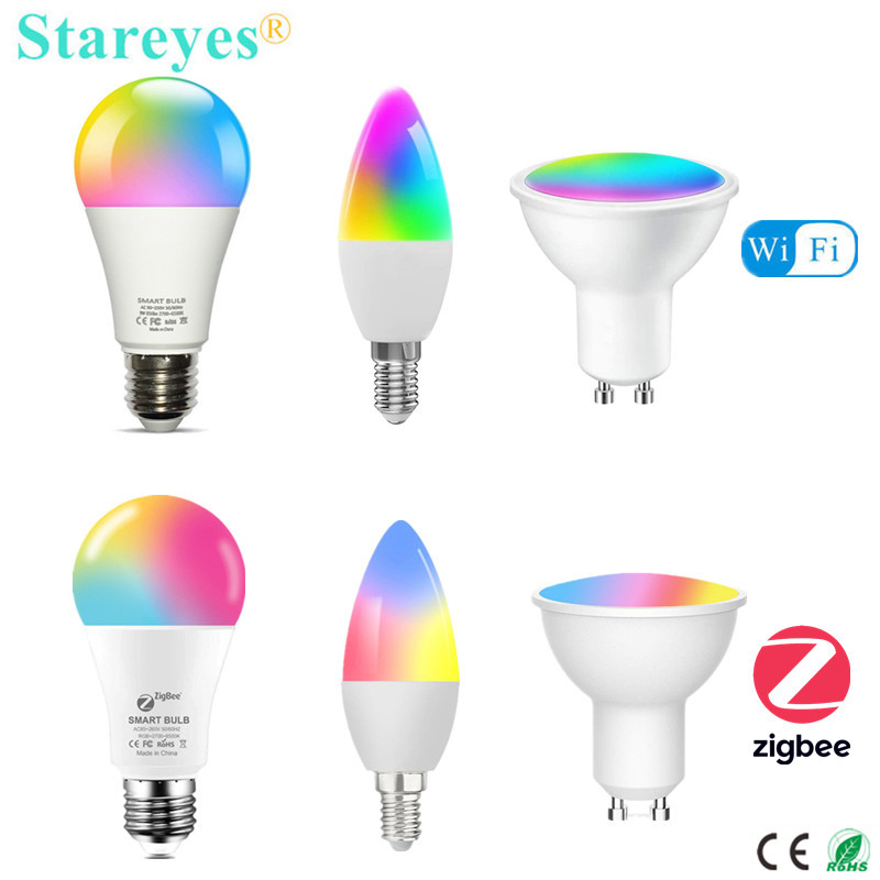 Smart Home Yellow - Inteligentna żarówka LED Tuya Smart WiFi