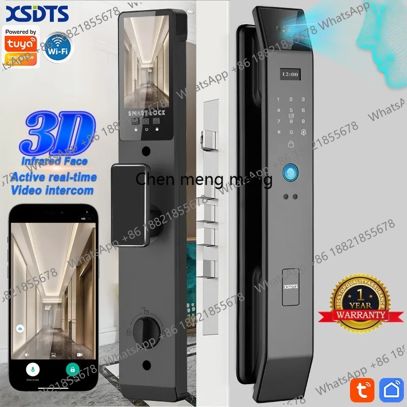 Wifi Doorbell Camera - Inteligentny zamek do drzwi z interkomem