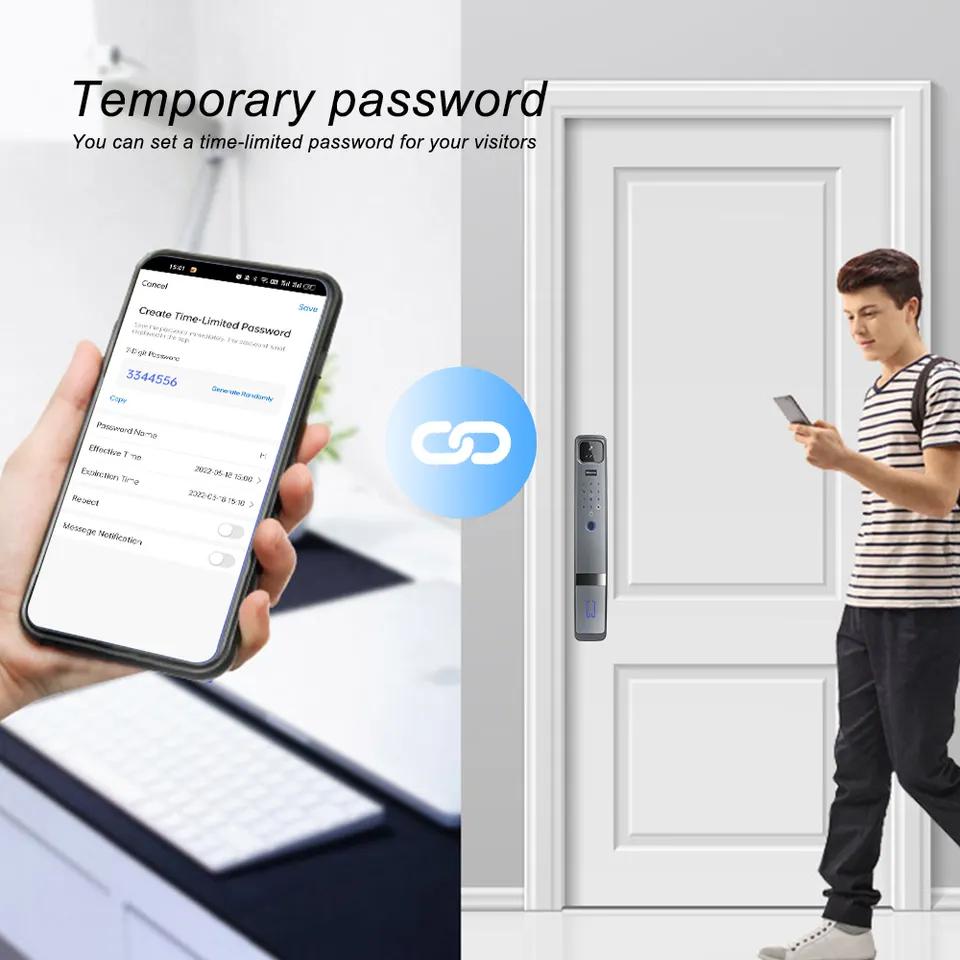 Inteligentny zamek do drzwi z  – Wifi Doorbell Camera recenzja i cena