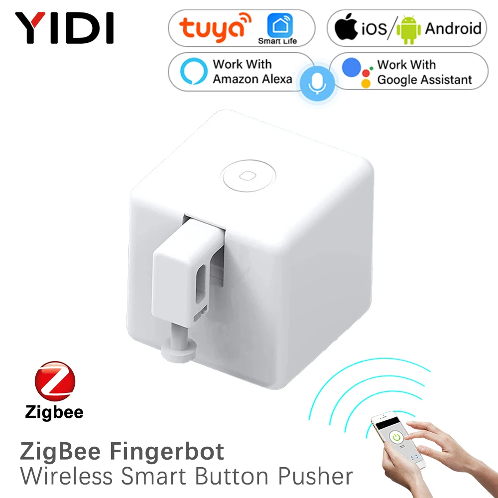 Inteligentny ZigBee Fingerbot  – Smart Home Elements recenzja i cena