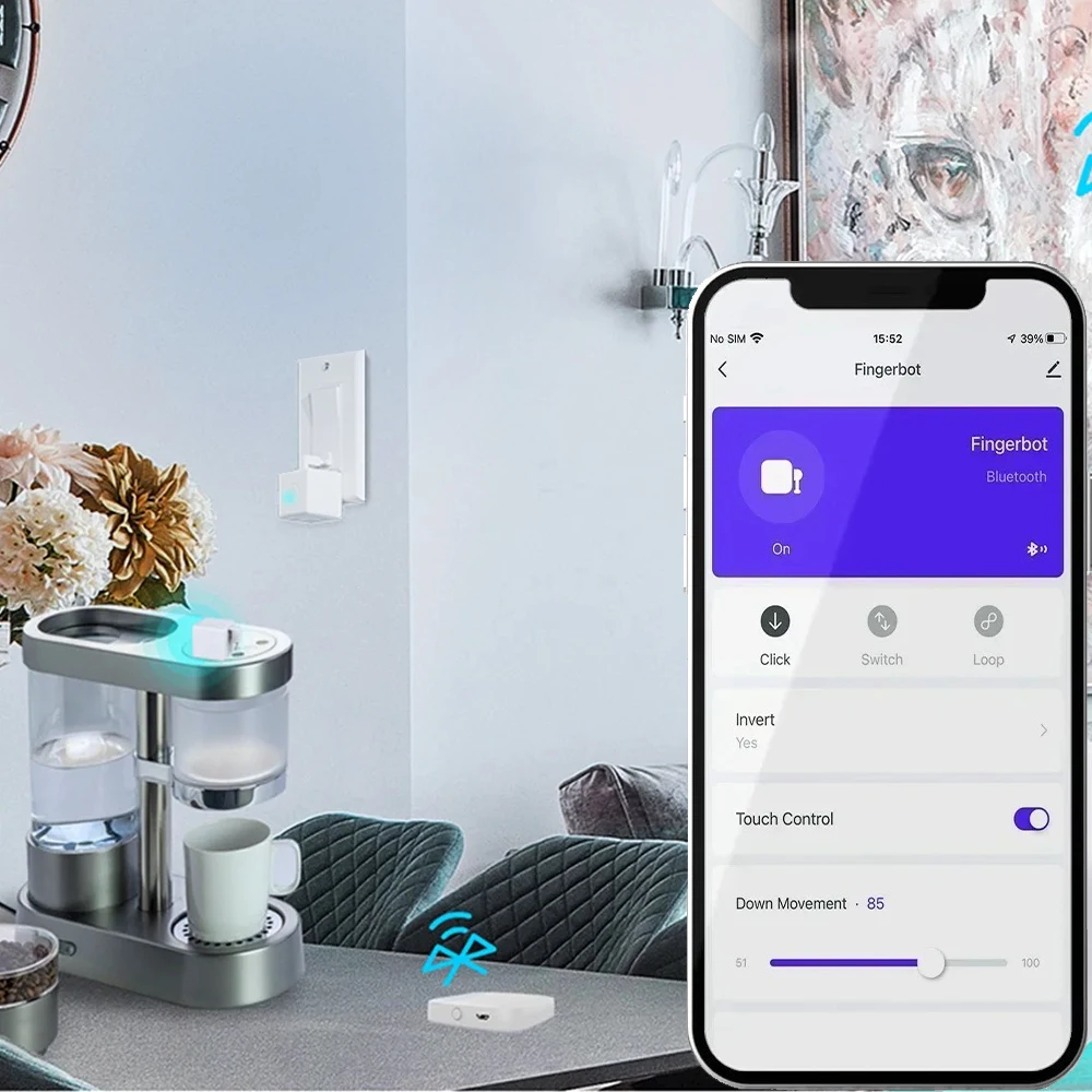 Inteligentny ZigBee Fingerbot  – Smart Home Elements recenzja i cena