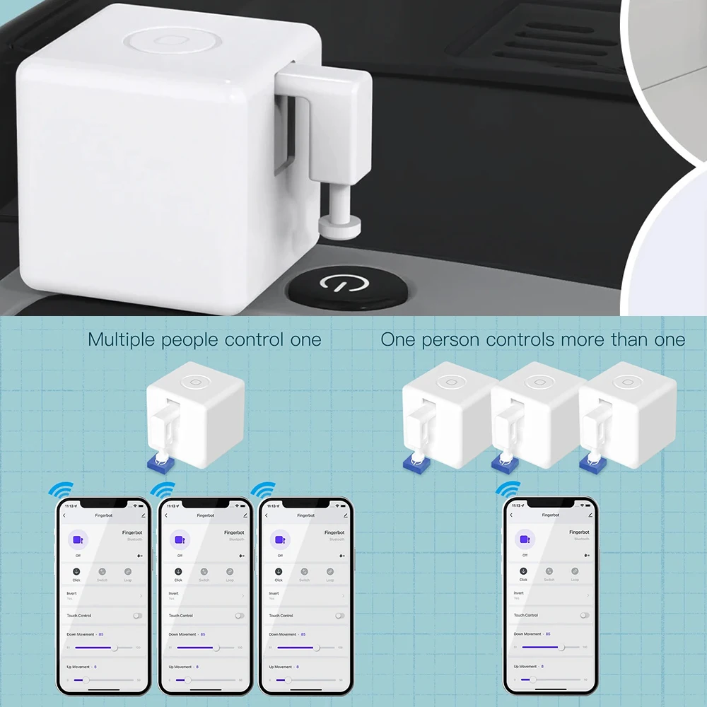 Inteligentny ZigBee Fingerbot  – Smart Home Elements recenzja i cena