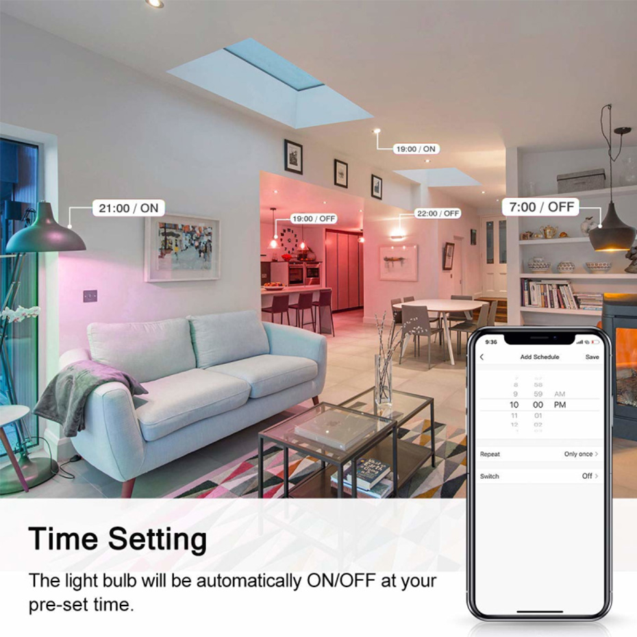 Żarówka LED GU10 Inteligentna  – Smart Home Yellow recenzja i cena