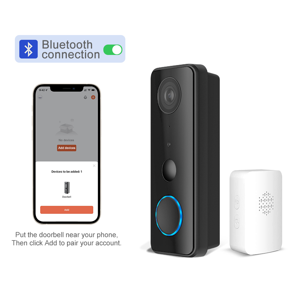 Kamera wizjera do drzwi 2MP 10 – Wifi Doorbell Camera recenzja i cena