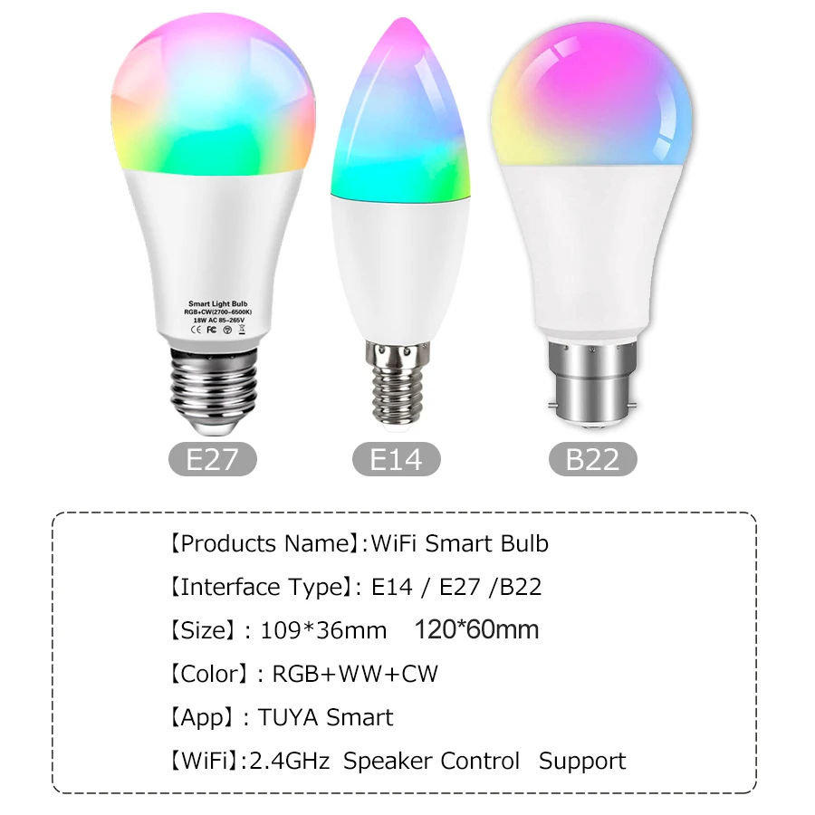 Żarówka LED Tuya Smart WiFi Al – Smart Home Yellow recenzja i cena