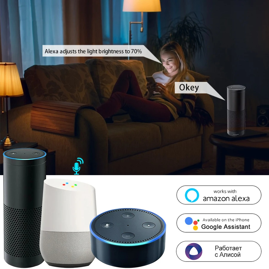 Żarówka LED Tuya Smart WiFi Al – Smart Home Yellow recenzja i cena