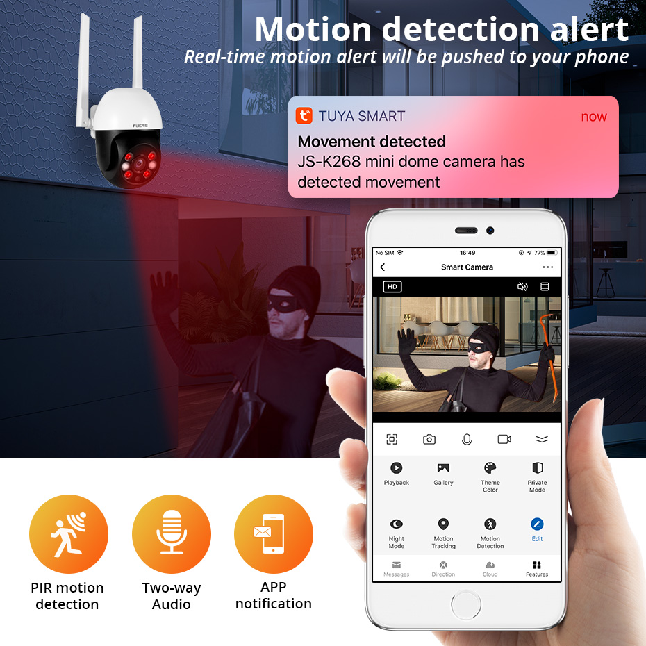 Kamera IP Fuers 8MP 4K Zewnętr – Smart Home Imou recenzja i cena