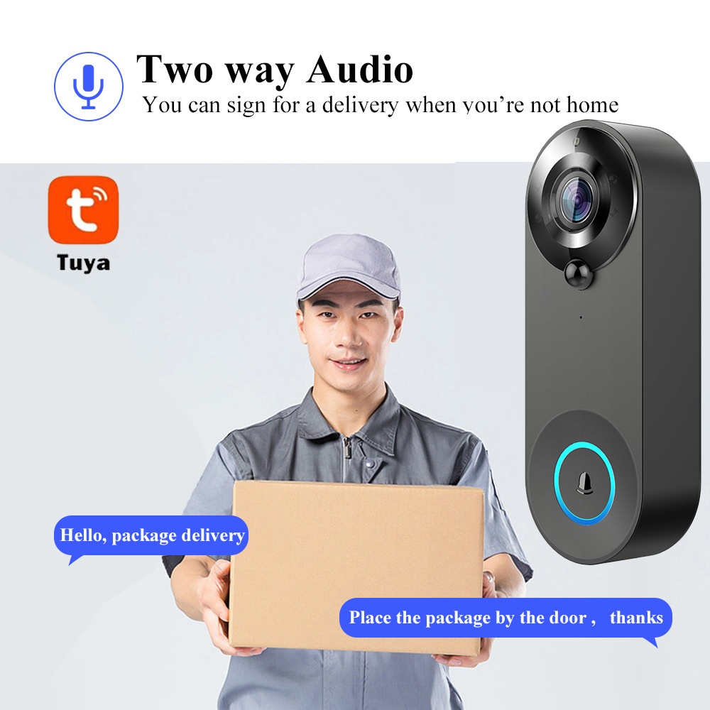 Tuya Bezprzewodowy Dzwonek do  – Smart Home Battery Camera recenzja i cena