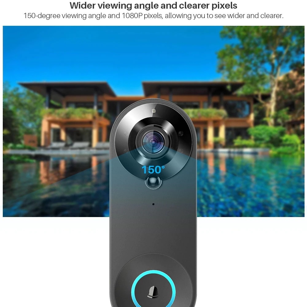 Tuya Bezprzewodowy Dzwonek do  – Smart Home Battery Camera recenzja i cena