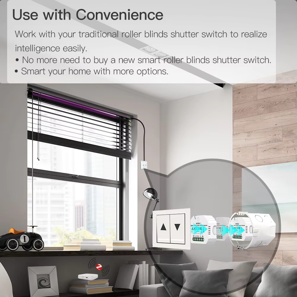 Moduł przełącznika rolet MOES  – Smart Home Blinds recenzja i cena