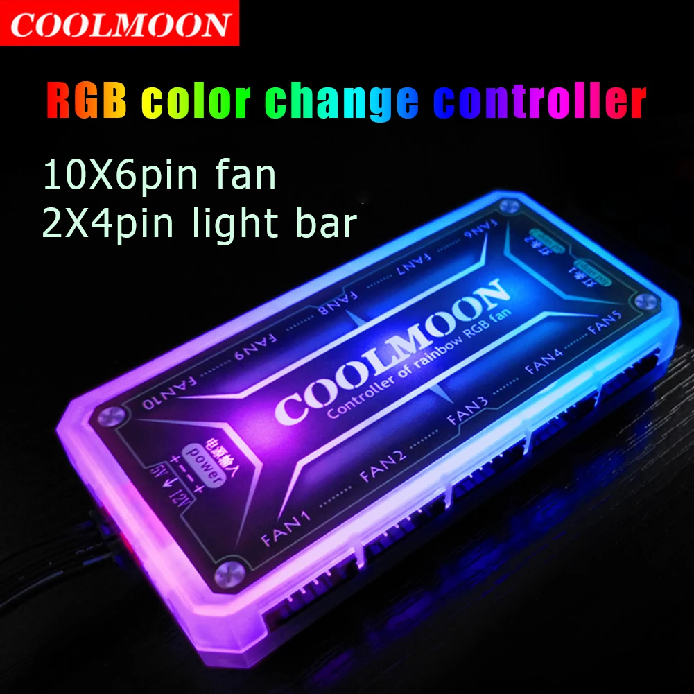 Kontroler COOLMOON ARGB 12V 5A – Smart Home Gadgets recenzja i cena