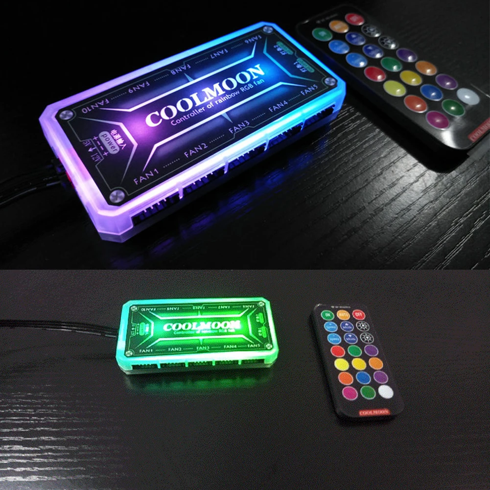 Kontroler COOLMOON ARGB 12V 5A – Smart Home Gadgets recenzja i cena