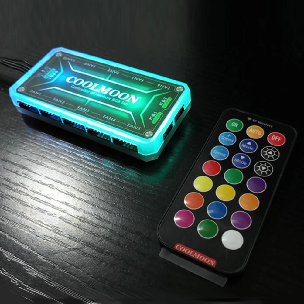 Kontroler COOLMOON ARGB 12V 5A – Smart Home Gadgets recenzja i cena