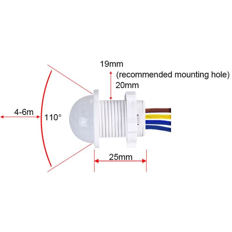 AC 110V 220V Mini czujnik ruch – Smart Home Elements recenzja i cena