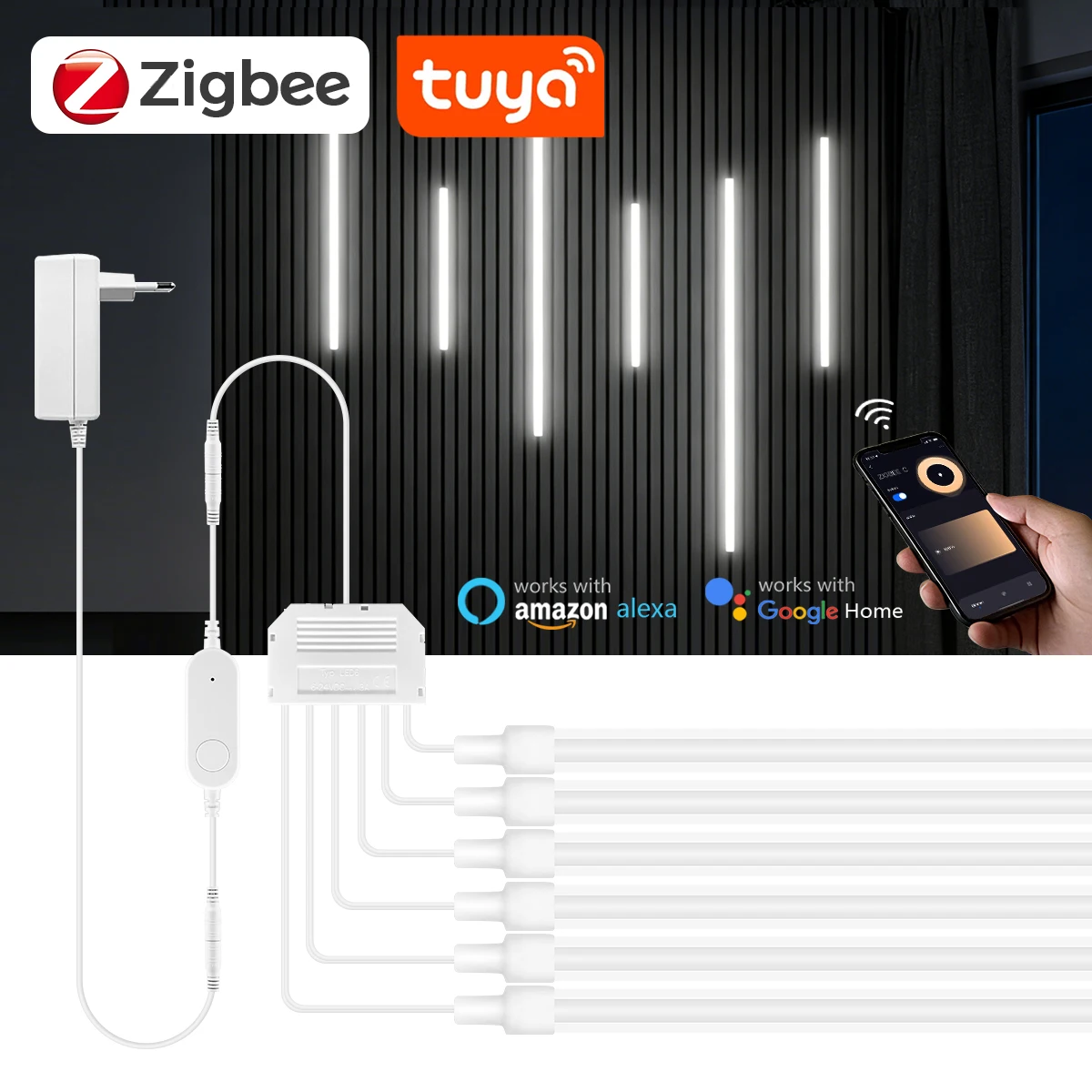 Inteligentna taśma LED Neon CO – Smart Home Youtube recenzja i cena