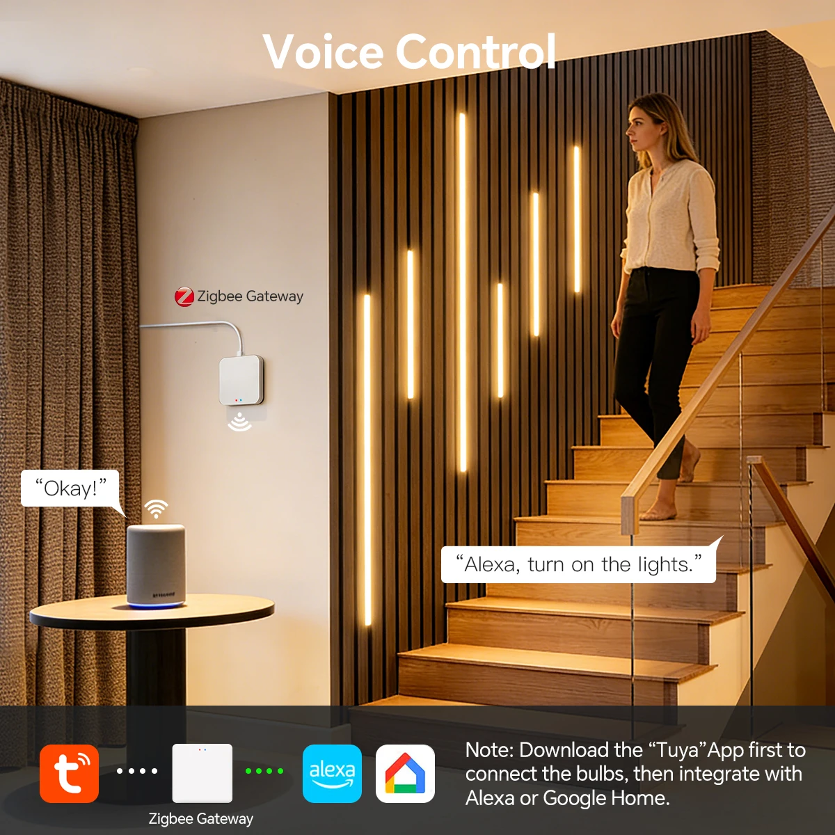 Inteligentna taśma LED Neon CO – Smart Home Youtube recenzja i cena