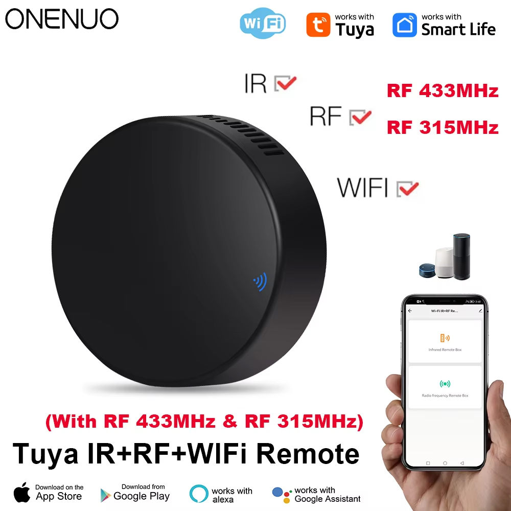 Tuya WiFi RF IR Remote Control – Smart Home Setup recenzja i cena