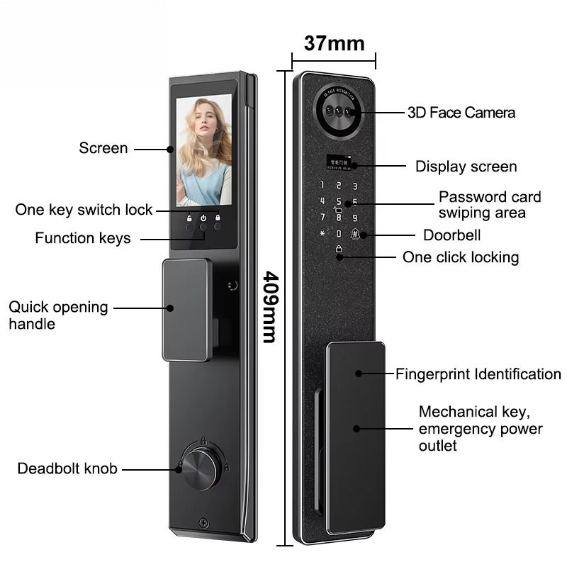 Inteligentny zamek do drzwi Tu – Smart Home Security recenzja i cena