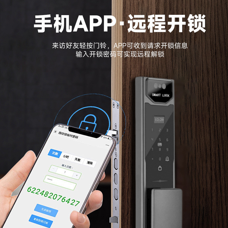 Inteligentny zamek do drzwi z  – Wifi Doorbell Camera recenzja i cena
