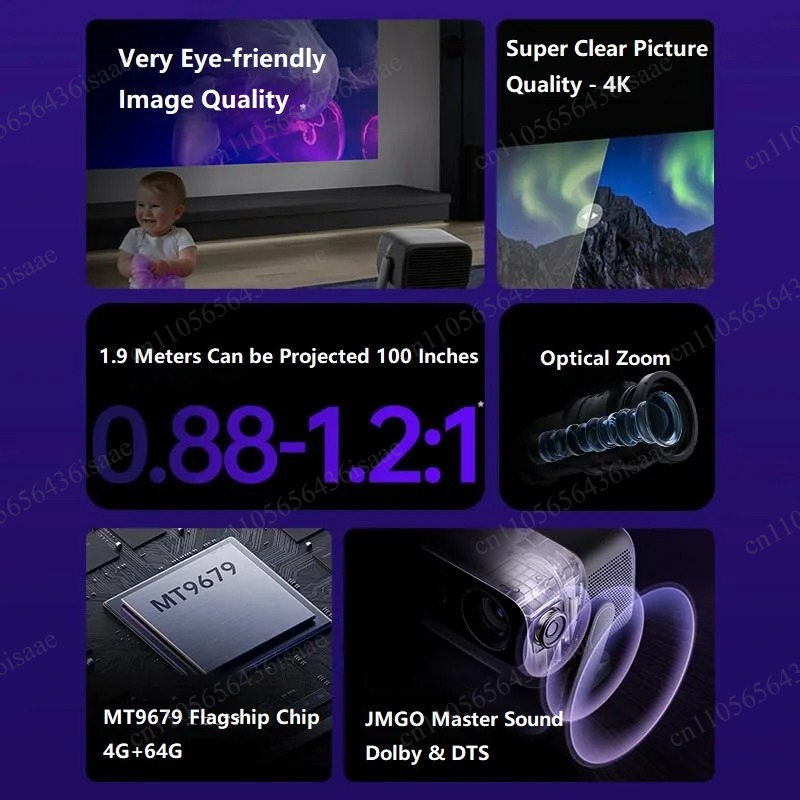Projektor laserowy N3 Pro 4K R – Smart Home Theater recenzja i cena