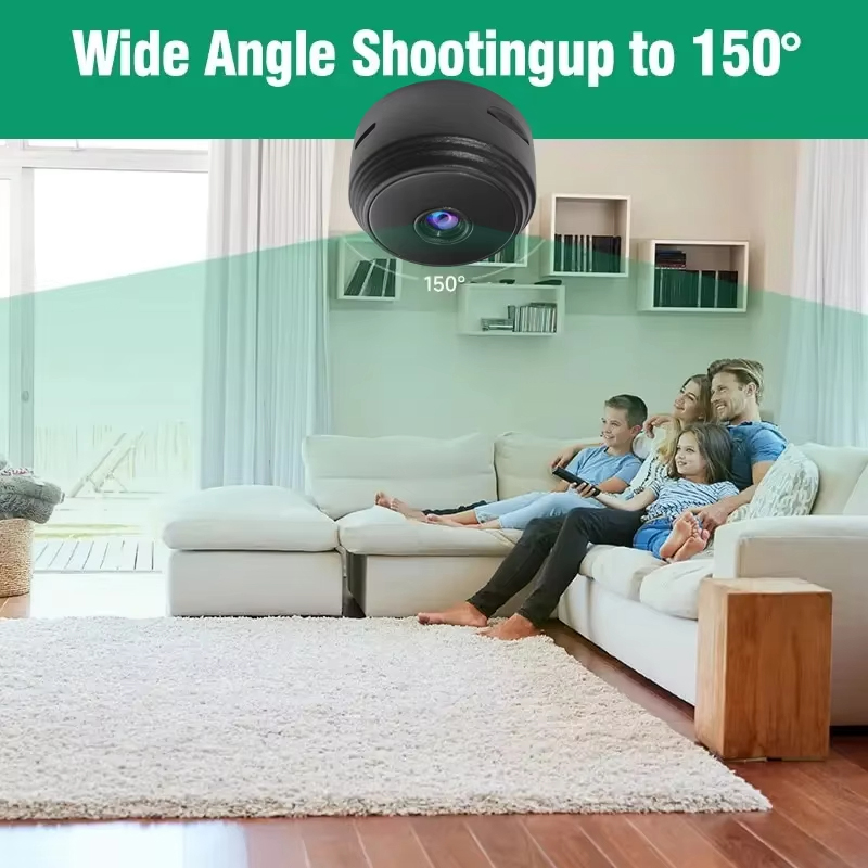 Kamery A9 Mini 1080P WiFi Smar – Smart Home Video recenzja i cena