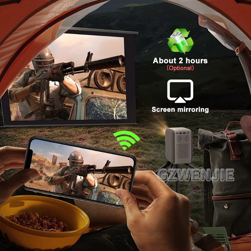Mini Projektor H6 LED 1080P Fu – Smart Home Theater recenzja i cena