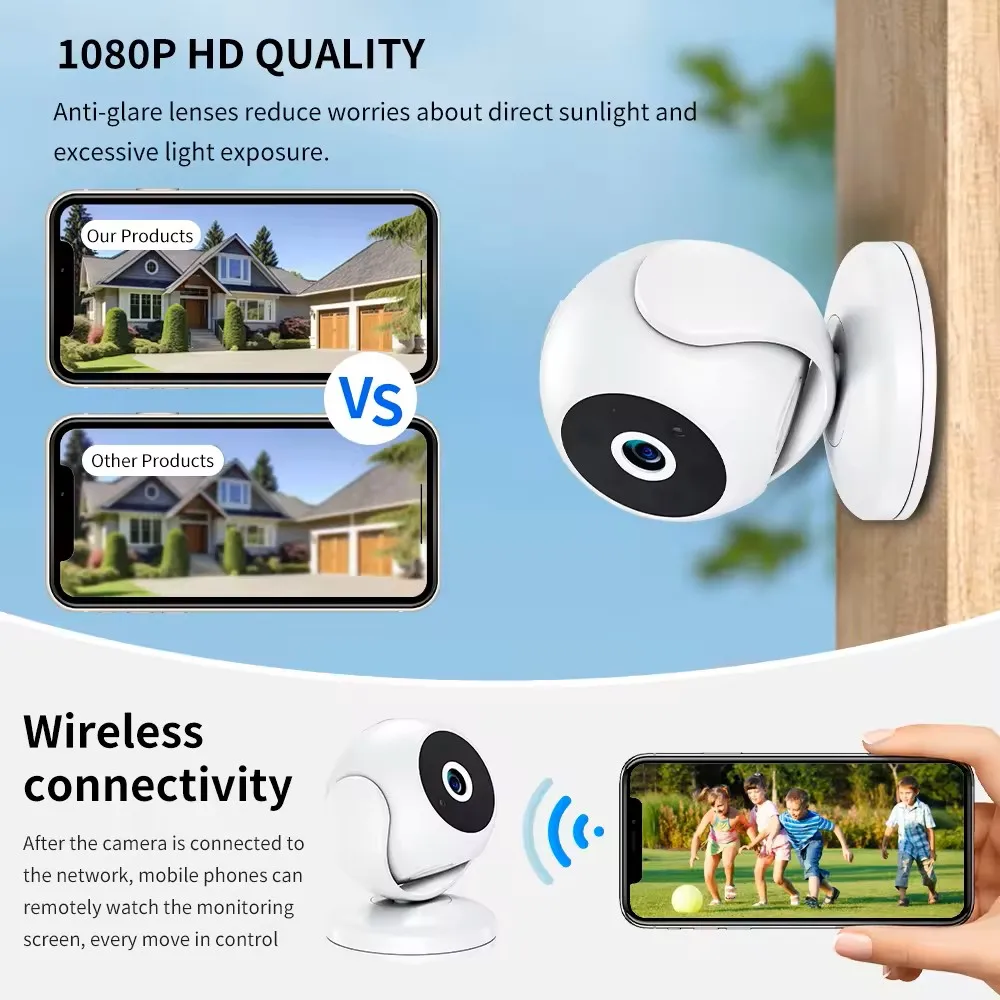 Kamera IP WiFi 1080P do inteli – Smart Home Kamera recenzja i cena