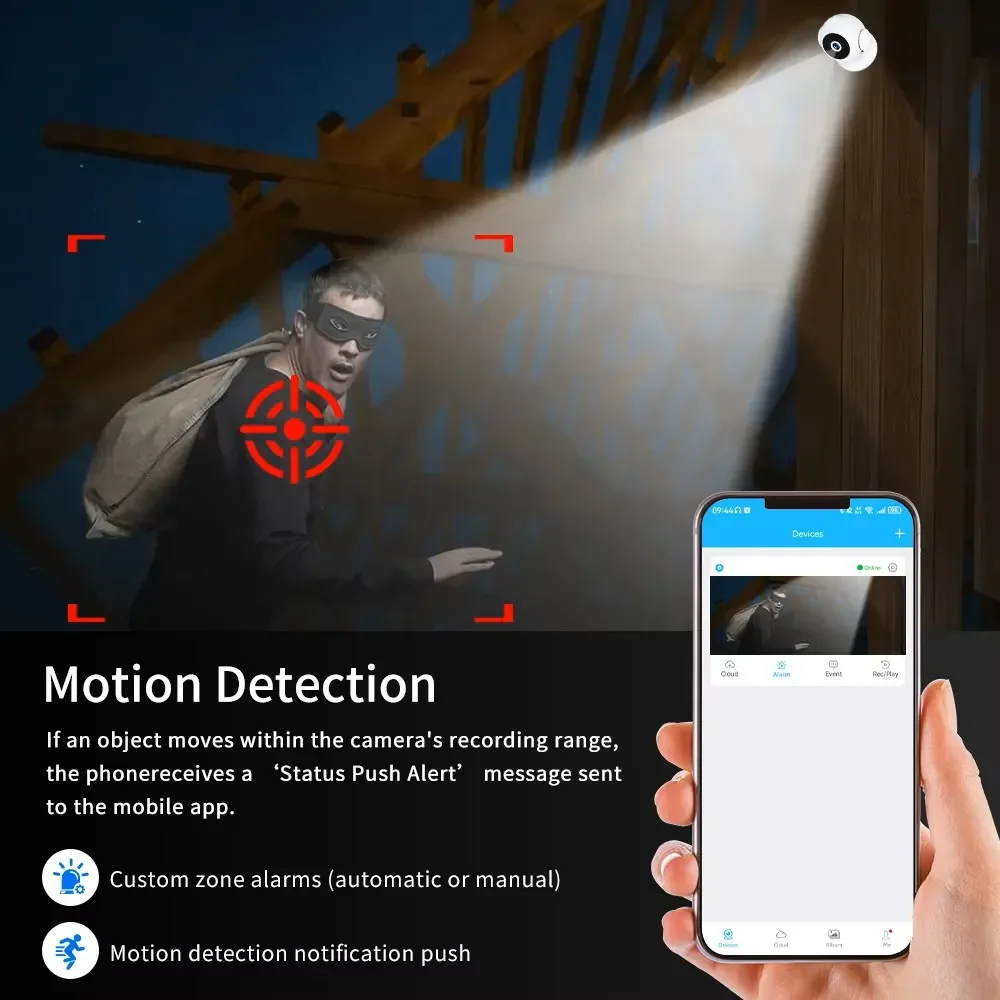Kamera IP WiFi 1080P do inteli – Smart Home Kamera recenzja i cena