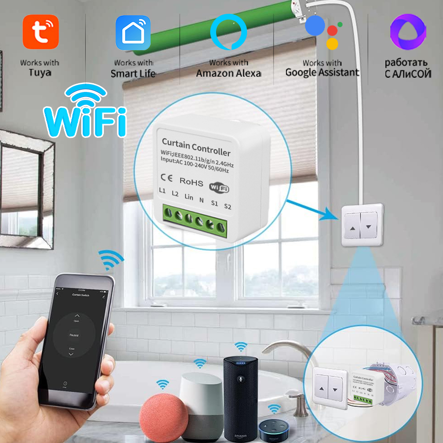 Moduł inteligentnego przełączn – Smart Home Blinds recenzja i cena