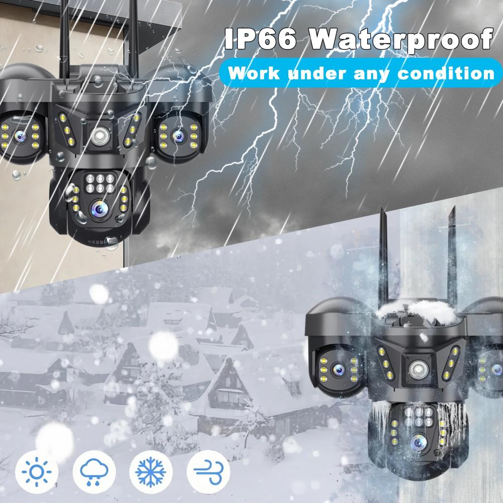 Kamera IP WIFI 15MP 8K z trzem – Smart Home Kamera recenzja i cena