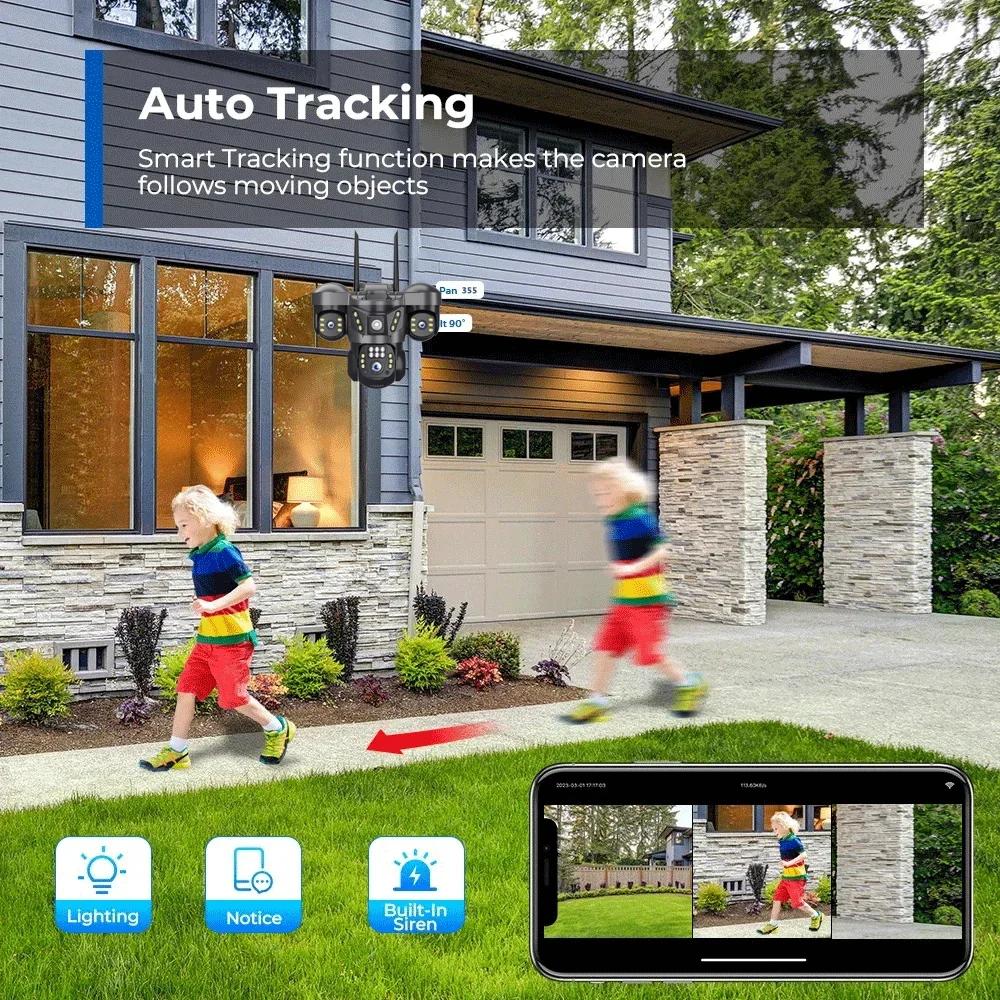 Kamera IP WIFI 15MP 8K z trzem – Smart Home Kamera recenzja i cena