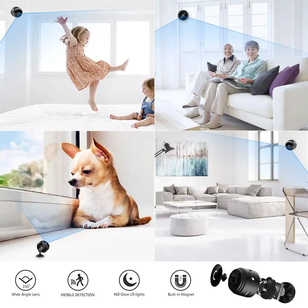 Mini Kamera Wifi Cyfrowa Kamer – Smart Home Kamera recenzja i cena