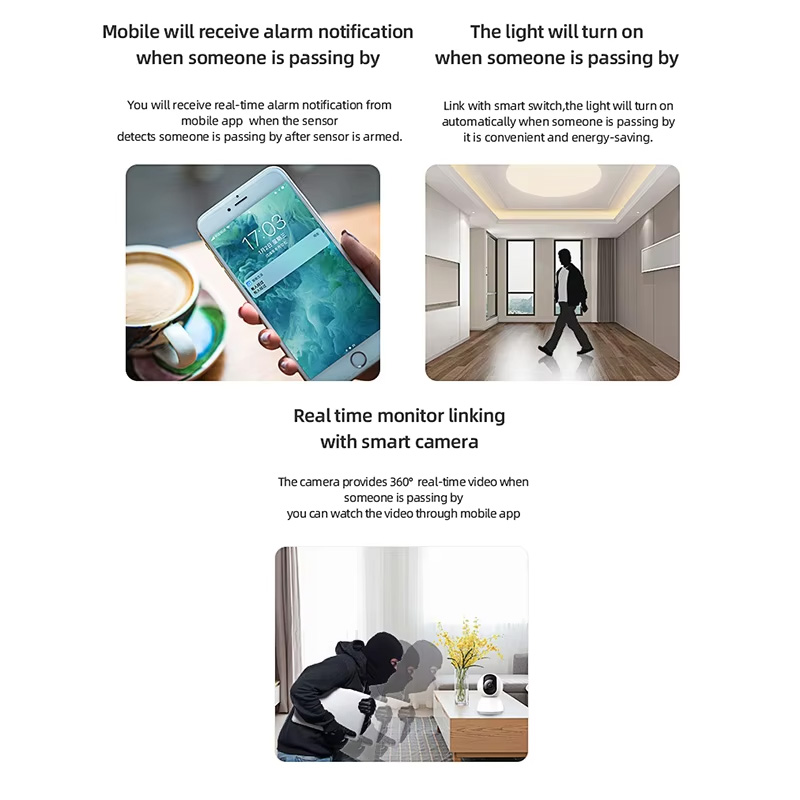Inteligentny czujnik ruchu PIR – Smart Home Setup recenzja i cena