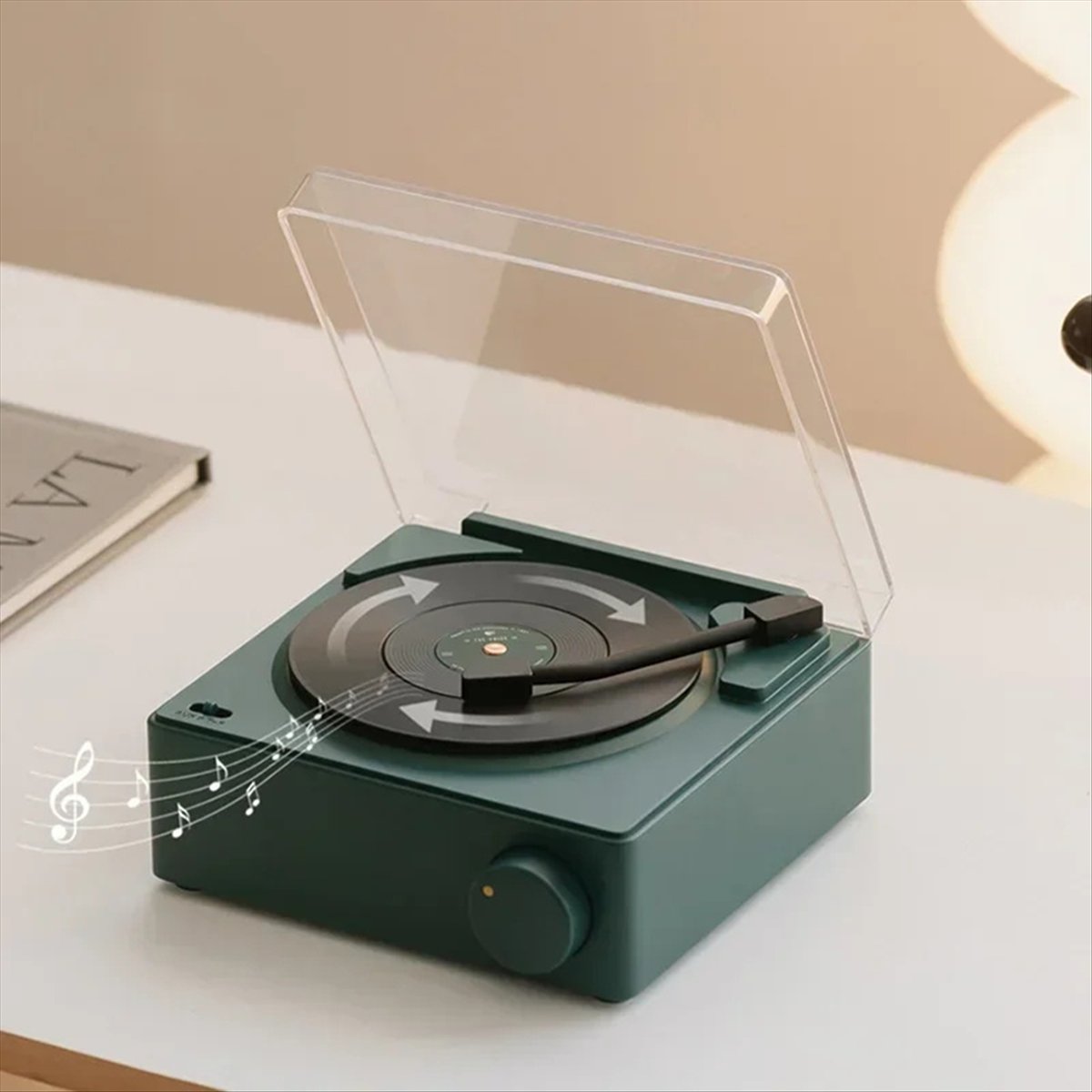 T171C-Retro Vinyl Bezprzewodow – Smart Home Yellow recenzja i cena