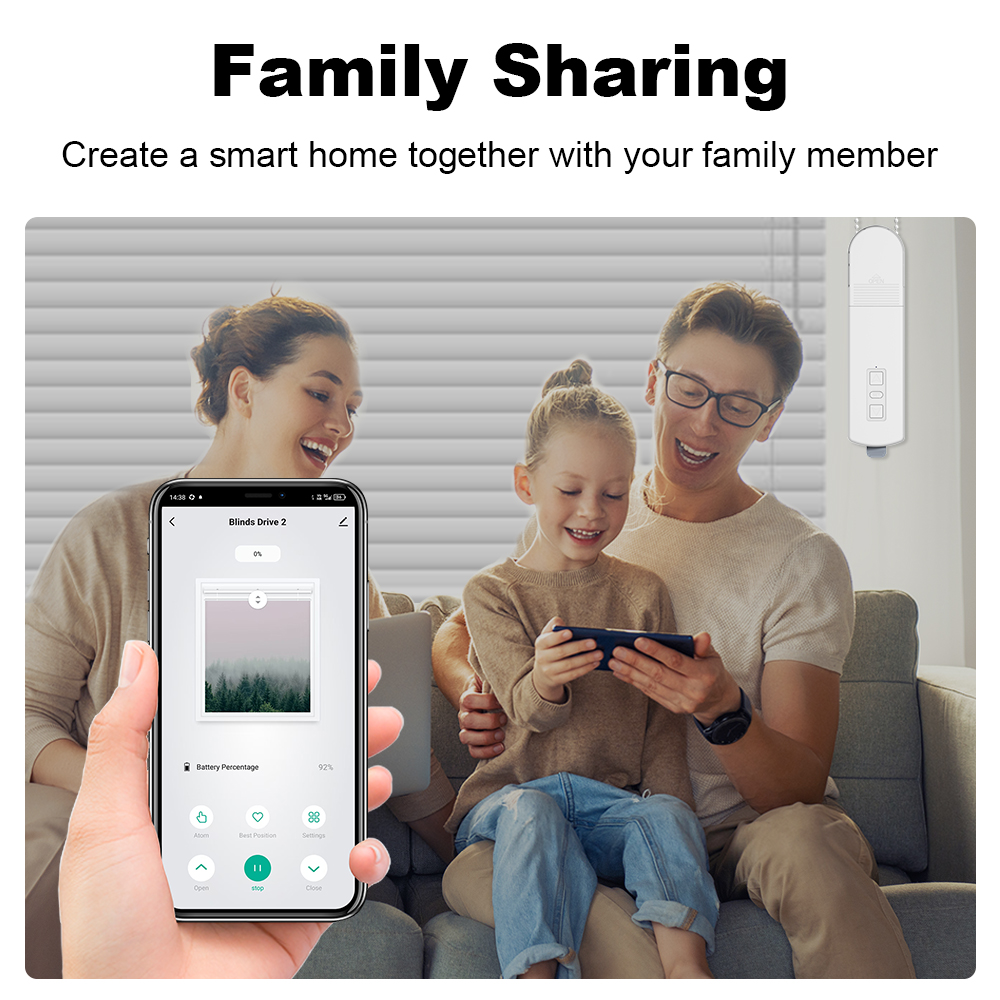 MANHOT Wifi DIY Inteligentny S – Smart Home Blinds recenzja i cena