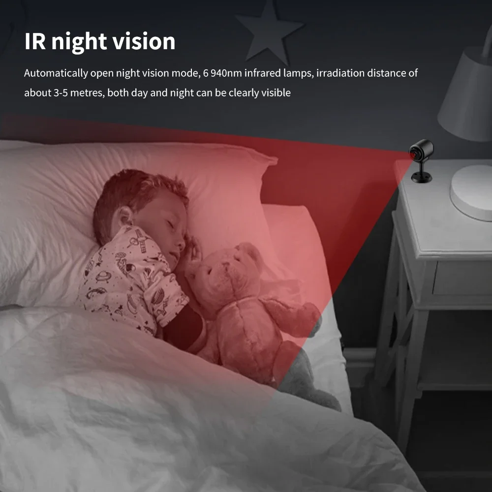 Mini Kamera WiFi IP Zewnętrzna – Smart Home Kamera recenzja i cena