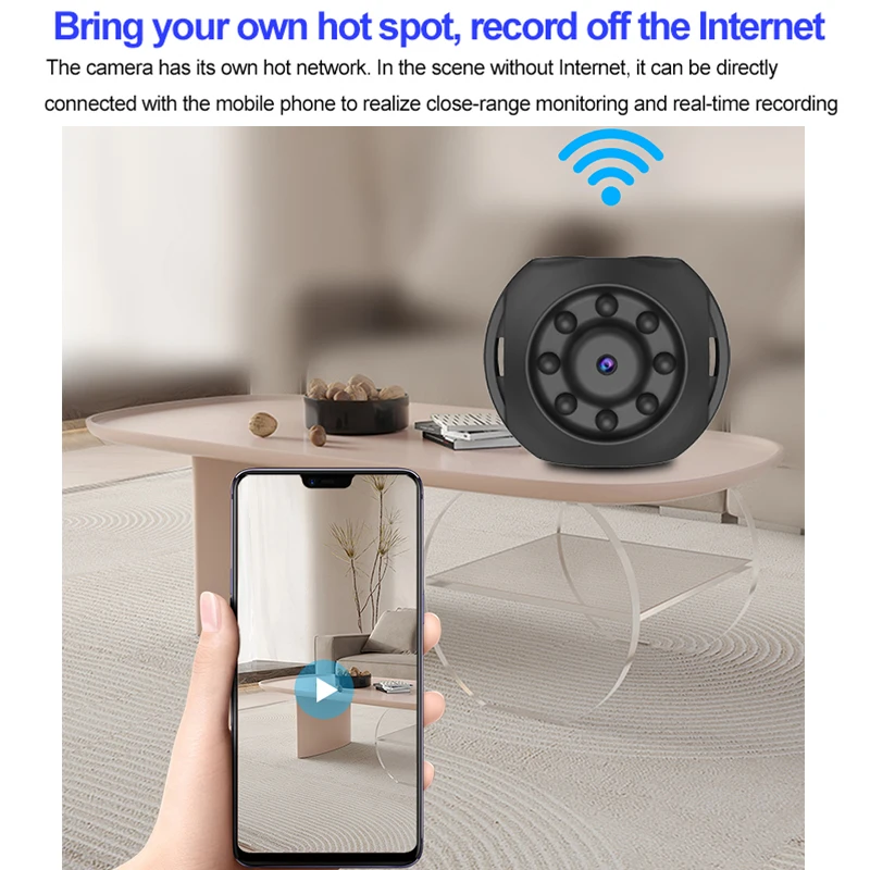 Wifi Mini kamera WK10 Intelige – Smart Home Kamera recenzja i cena