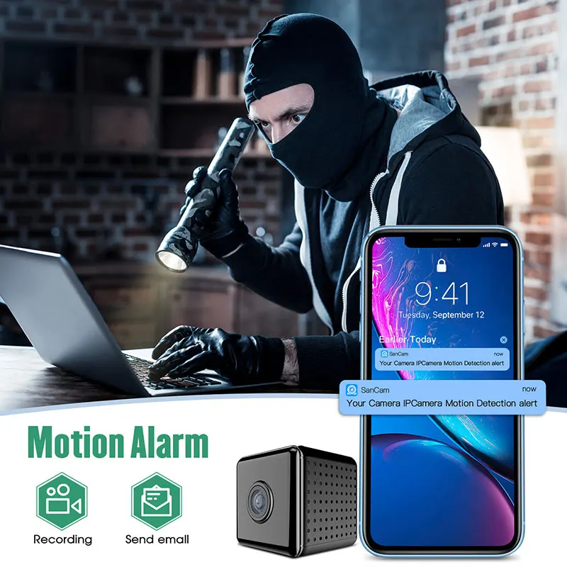 Wifi Mini kamera Inteligentny  – Smart Home Kamera recenzja i cena